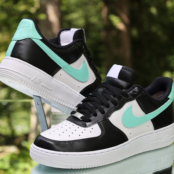 Nike Air Force 1 Low Black Yeezy Custom - Picture 2 of 16